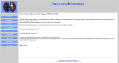 Desktop Screenshot of innenweltkosmos.de